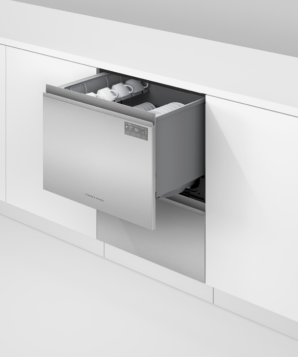 Fisher & Paykel Series 7 24 DishDrawer™ Stainless Steel Double