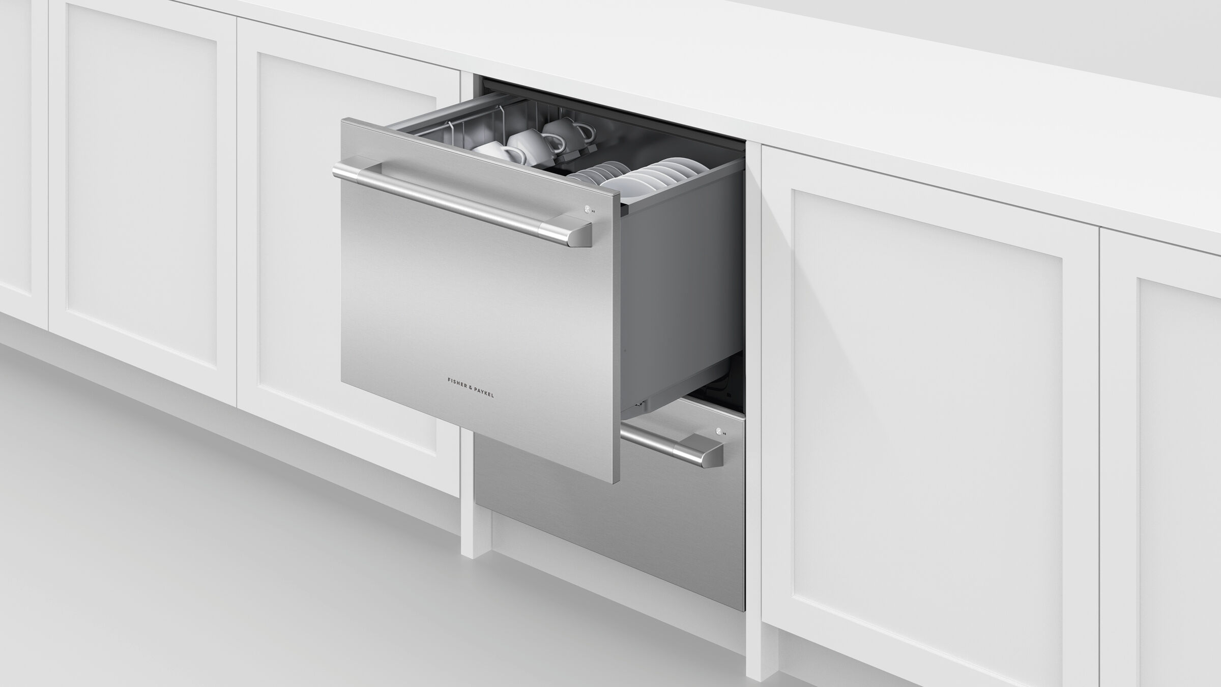 Single cheap drawer dishwasher