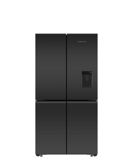 Freestanding Quad Door Refrigerator Freeze, 90.5cm, 605L, Ice & Water