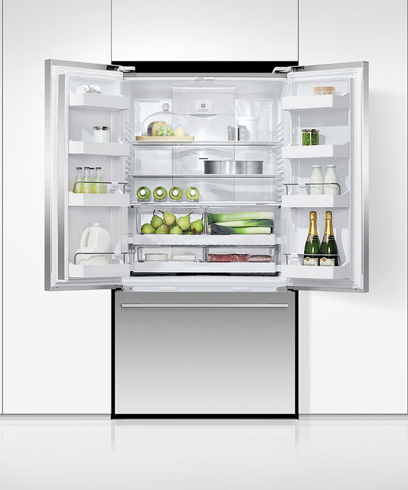 Freestanding French Door Refrigerator Freezer, 90cm, 569L | Fisher u0026 Paykel  United Kingdom
