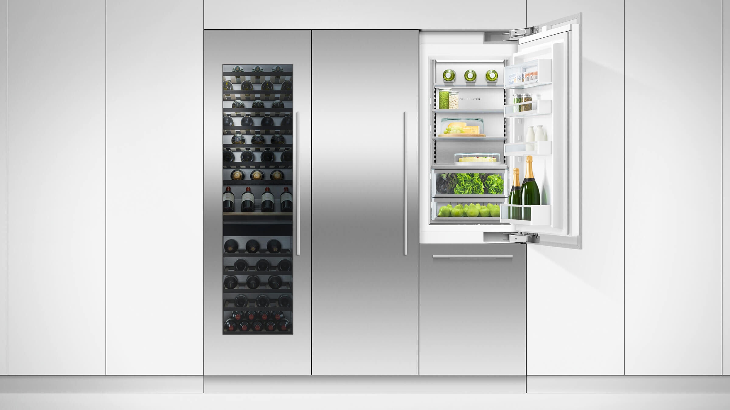 Integrated Refrigerator Freezer, 24