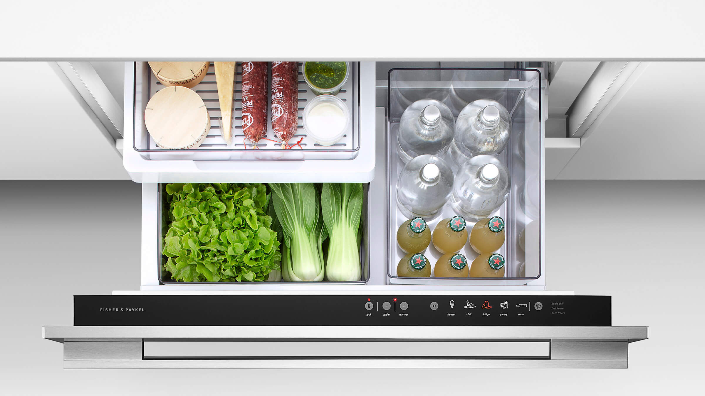 Integrated CoolDrawer™ Multi-temperature Drawer