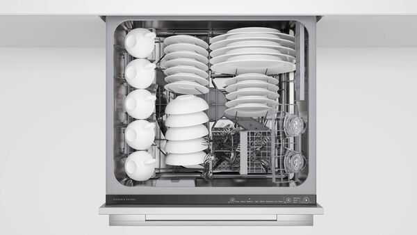 24 Inch Semi-Integrated Double Dishwasher Drawer