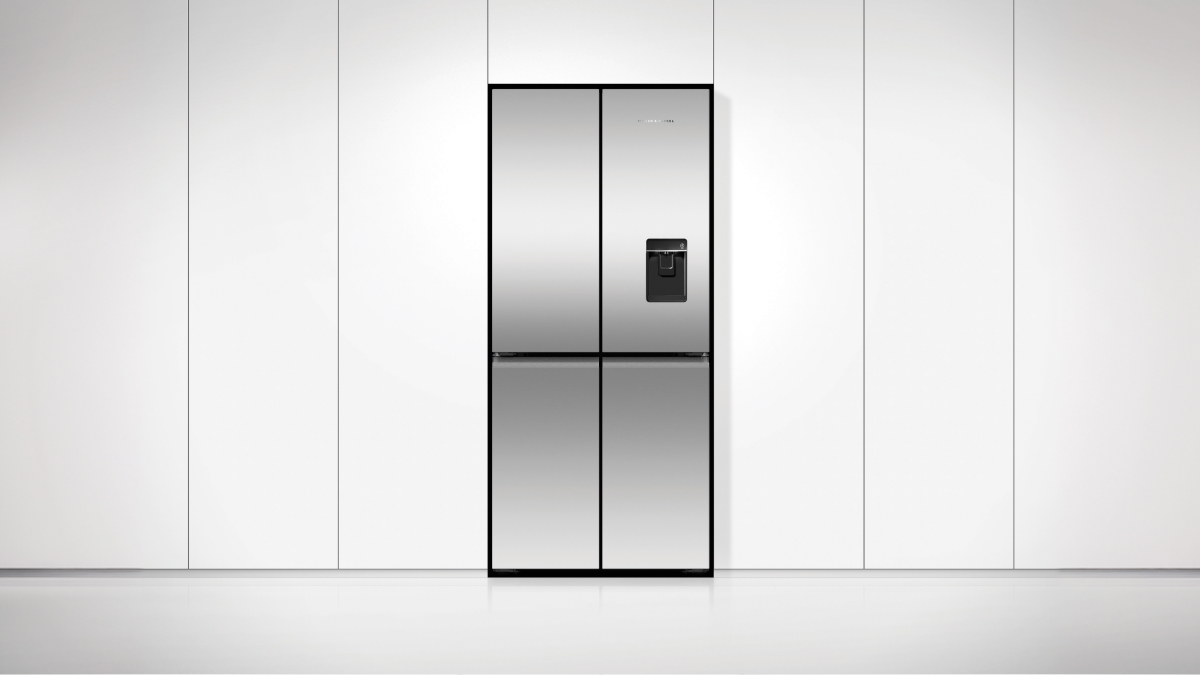 Integrated Fisher & Paykel Quad Door Refrigerator