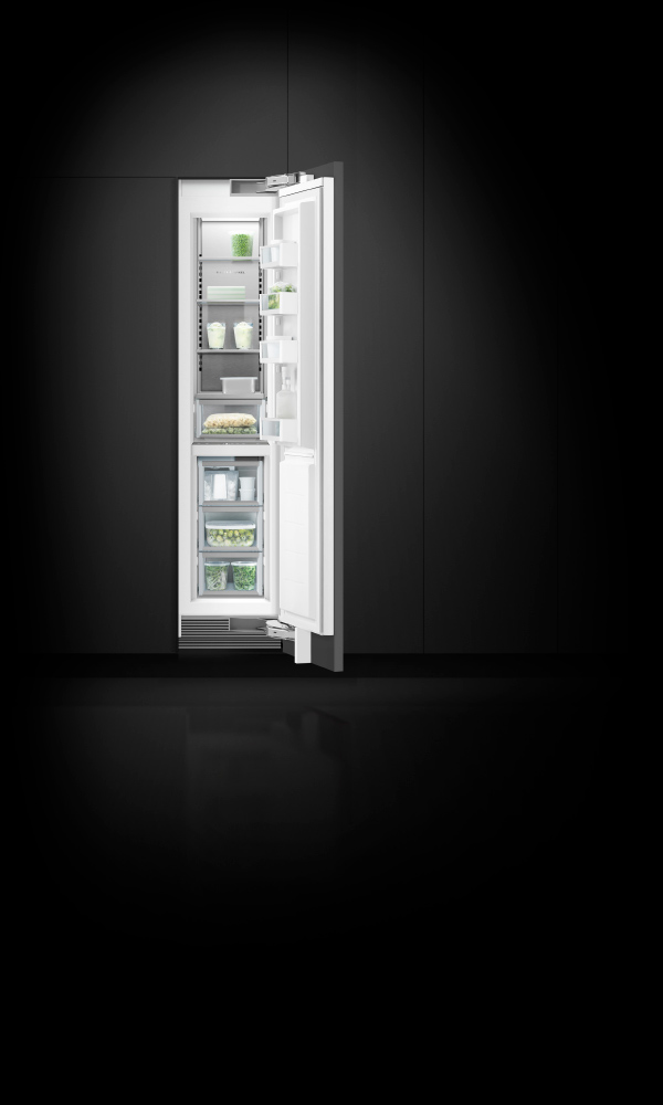 46cm Series 11 Integrated Column Freezer, Ice, hero