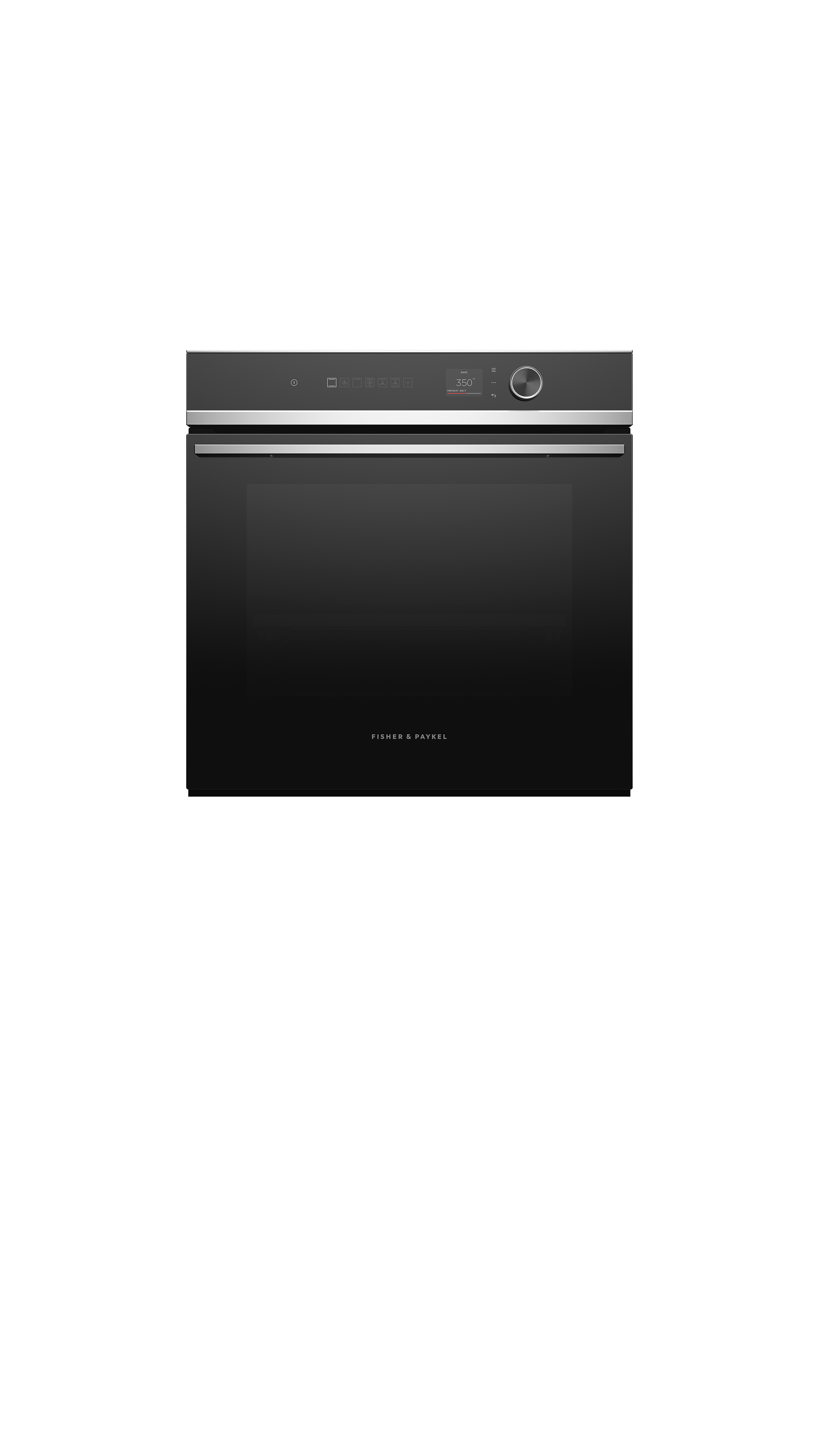 Fisher and Paykel 24" Series 7 Contemporary Self-Cleaning Oven, 16 Function