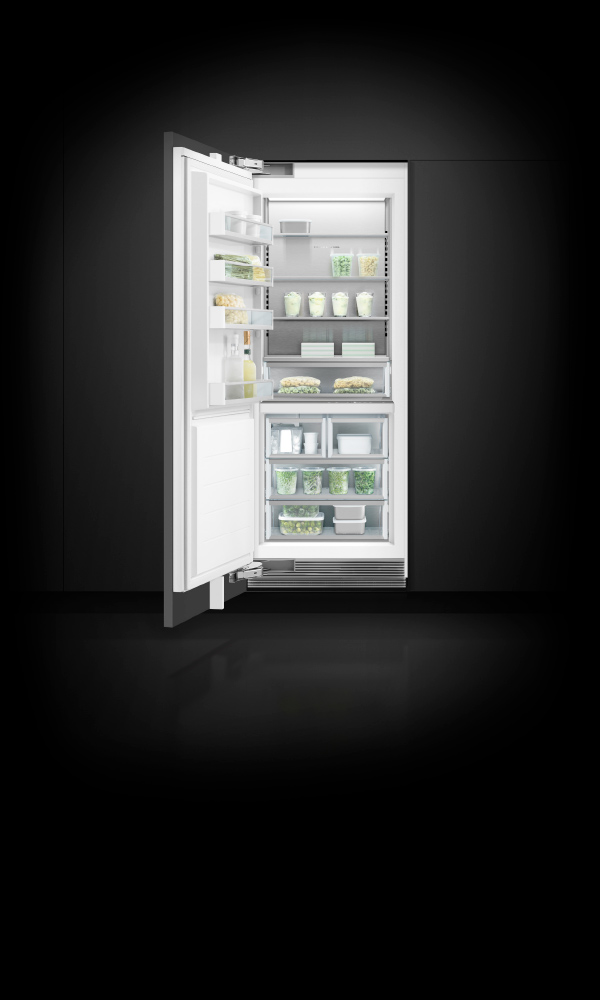 30" Series 11 Integrated Column Freezer, Ice, hero