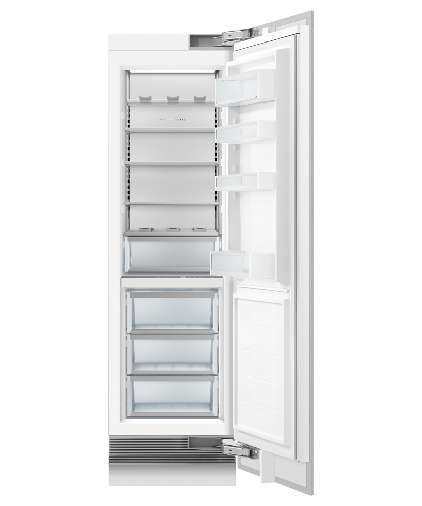 in column integrated freezer