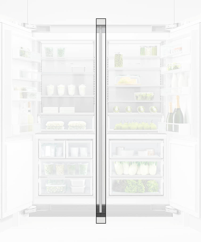 24" Series 11 Integrated Column Freezer, Ice & Water gallery image 5.0