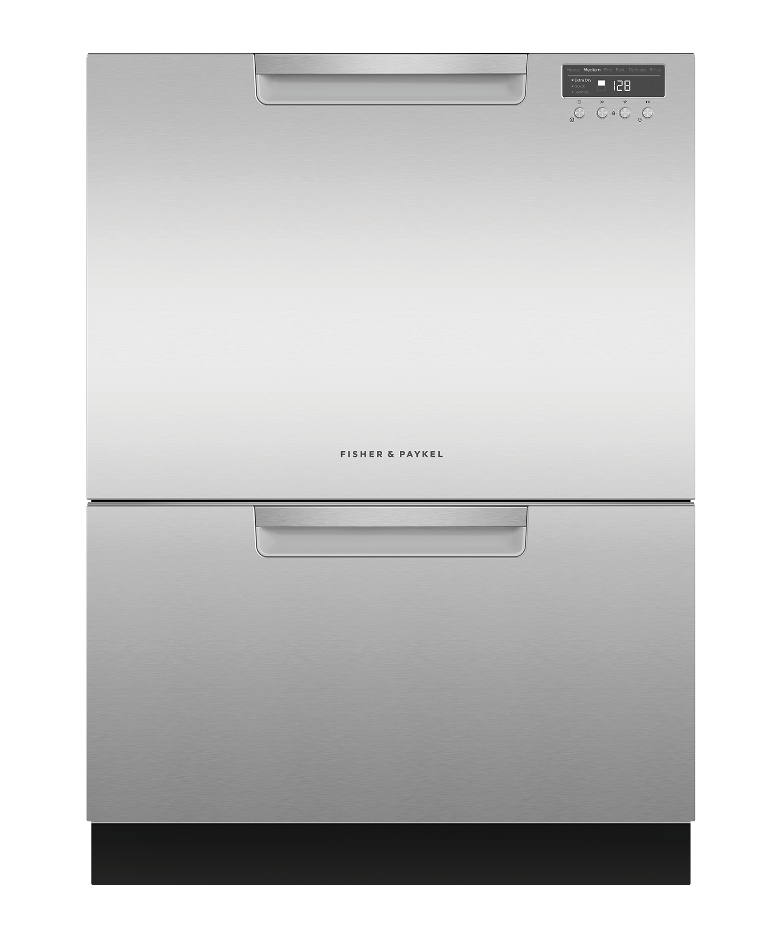 Fisher and Paykel - DD24DCTX9 N - Double DishDrawerâ¢ Dishwasher, Tall, Sanitize-DD24DCTX9 N 
