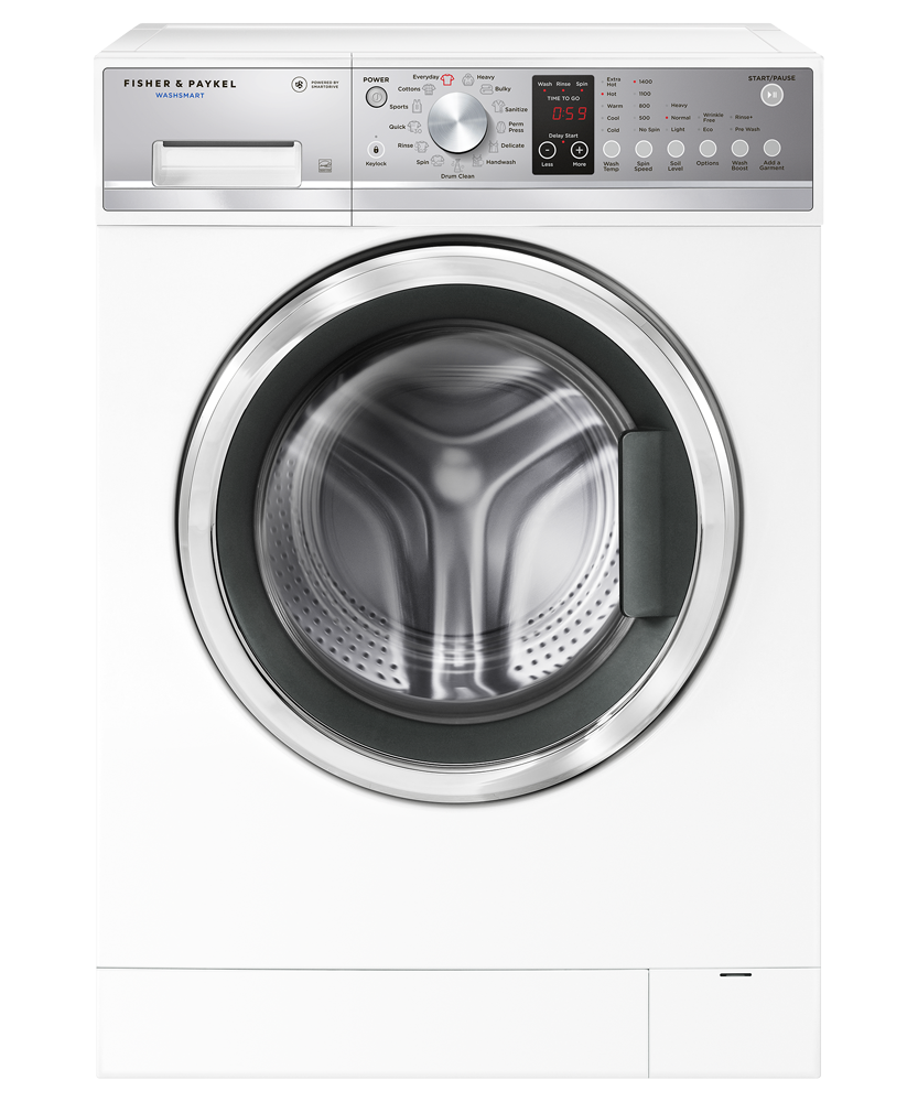 fisher and paykel washsmart washing machine out of balance