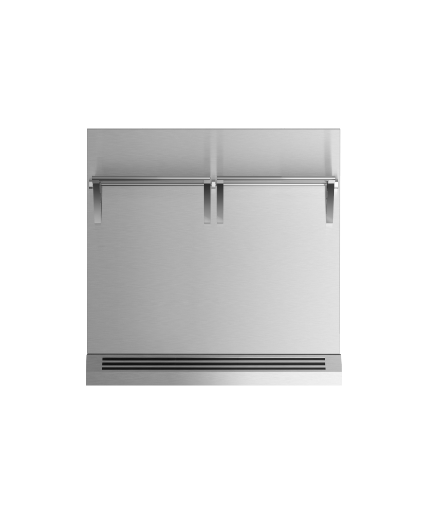 Fisher and Paykel 30" Range Backguard for combustible situation