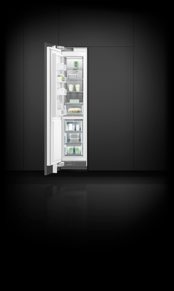 18" Series 11 Integrated Column Freezer, Ice, hero